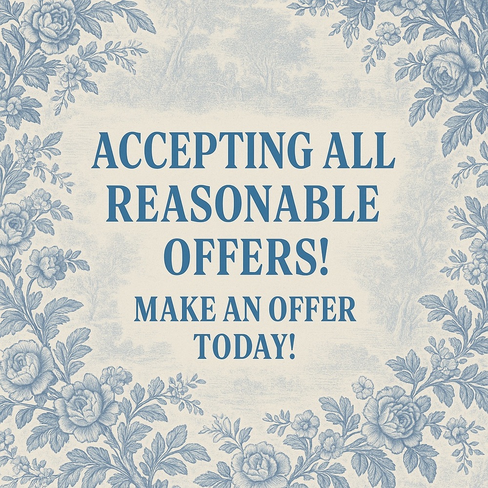 ACCEPTING REASONABLE OFFERS